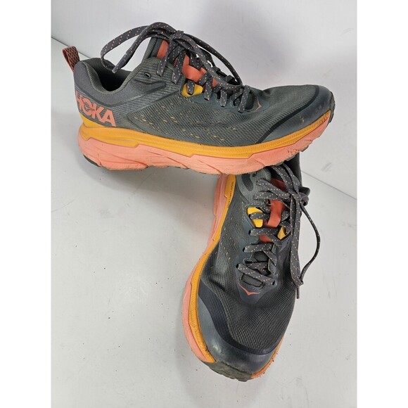 Hoka One One Shoes - Hoka One One Womens Challenger ATR 6 Gray Shoes Sneaker 9B 1106512